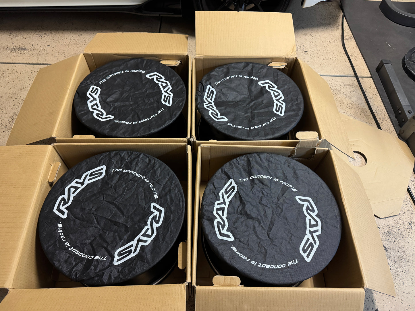 Volk Racing NE24 - 18x9.5 / +45 / 5x120 - Shining Black Metal (FL5/FK8 Civic Type R Fitment)