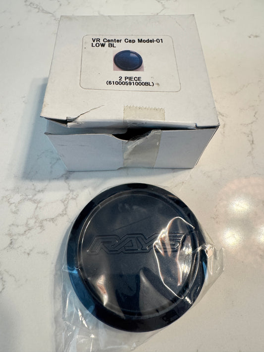 Volk Racing MODEL-01 Centre Caps - Magnesium Blue