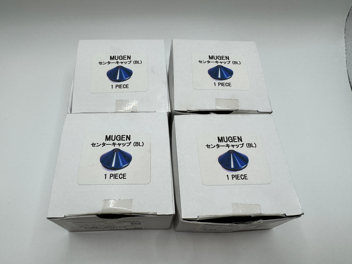 Mugen | MF10 Centre Caps - Blue - 42710-MF3-00S0-BL - Display