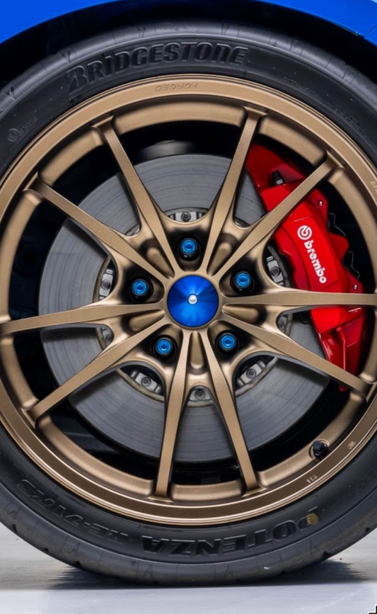 Mugen | MF10 Centre Caps - Blue