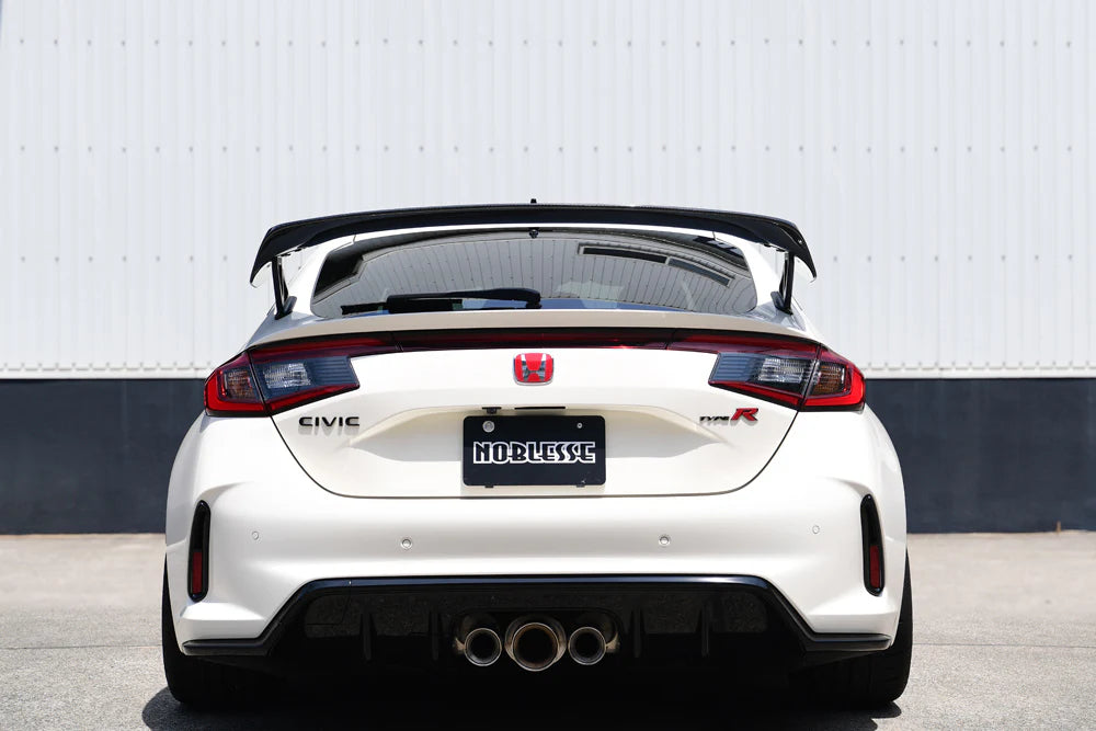Noblesse Carbon Rear Wing Clear Painted Honda Civic FL5 Type R FL5-RW-101 - Display Unit