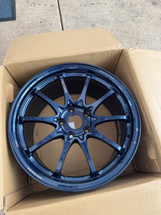 Volk Racing CE28N-Plus 18x10.0 5x120: +40 Magnesium Blue GOD SPEC