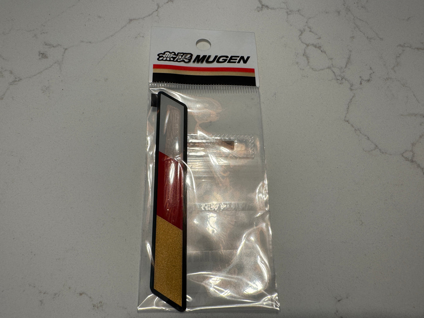 Mugen Tricolor Potting Emblem - Black Edge 90000-YZ8-302B