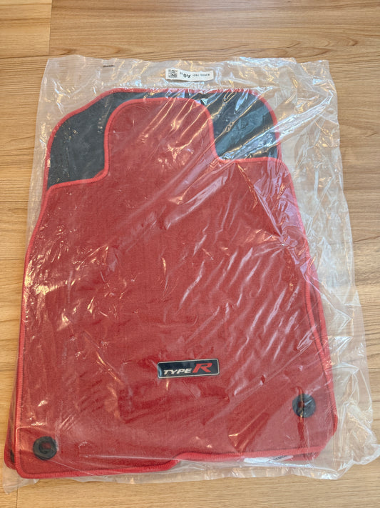 Genuine Honda OEM Type R Floor Mats - FL5 Type R - 83600-T60-A01ZA
