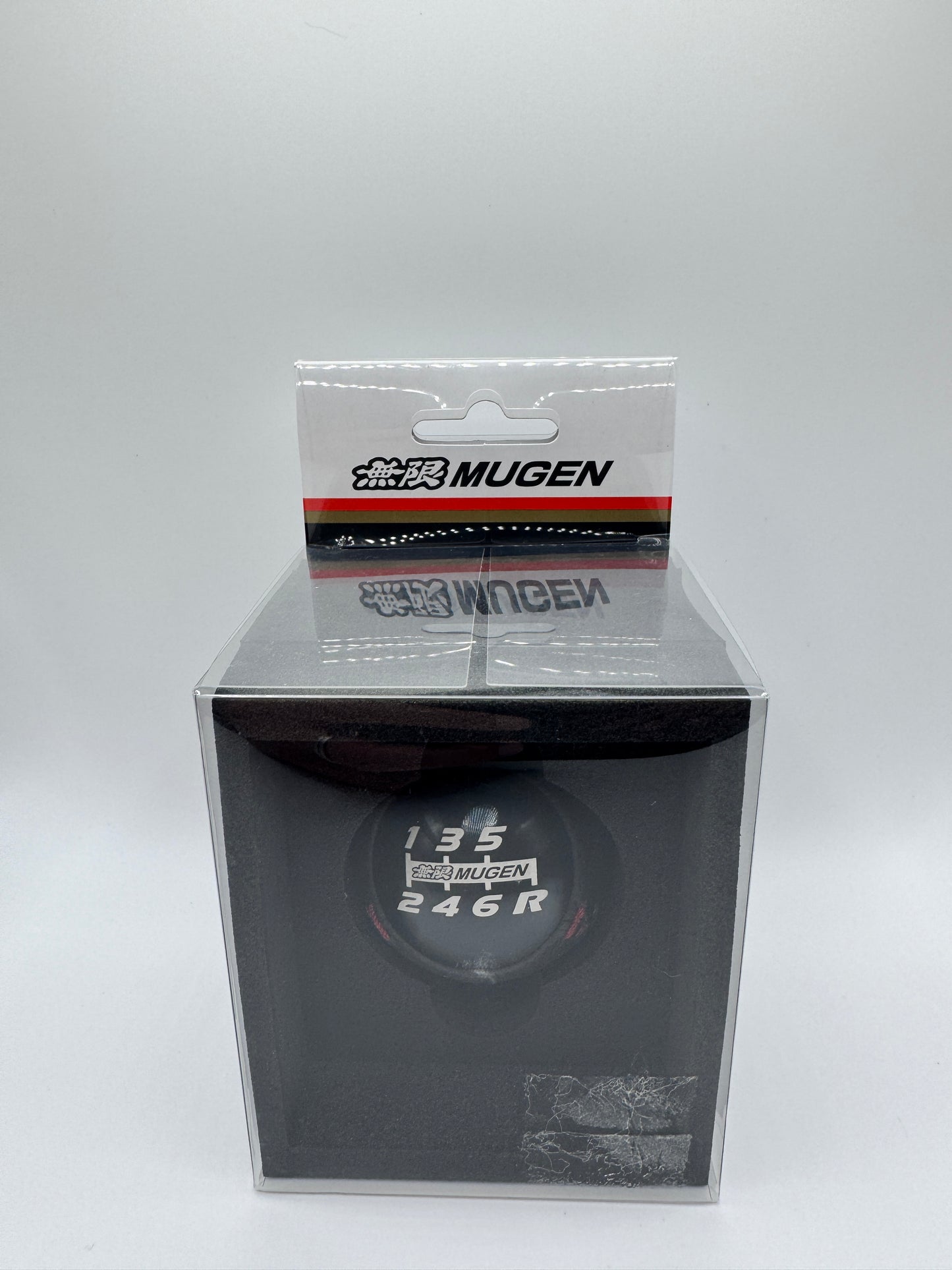 Mugen Leather 6 Speed Shift Knob - 54102-XMEB-K0S0
