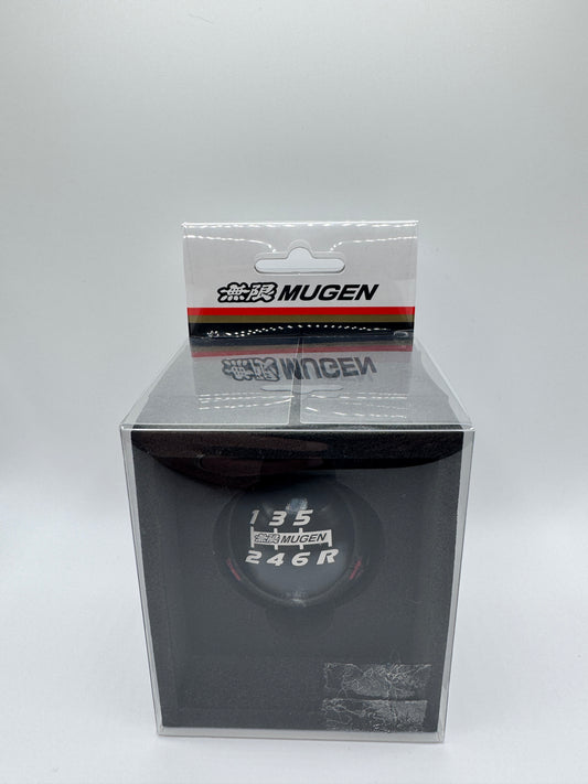 Mugen Leather 6 Speed Shift Knob - 54102-XMEB-K0S0