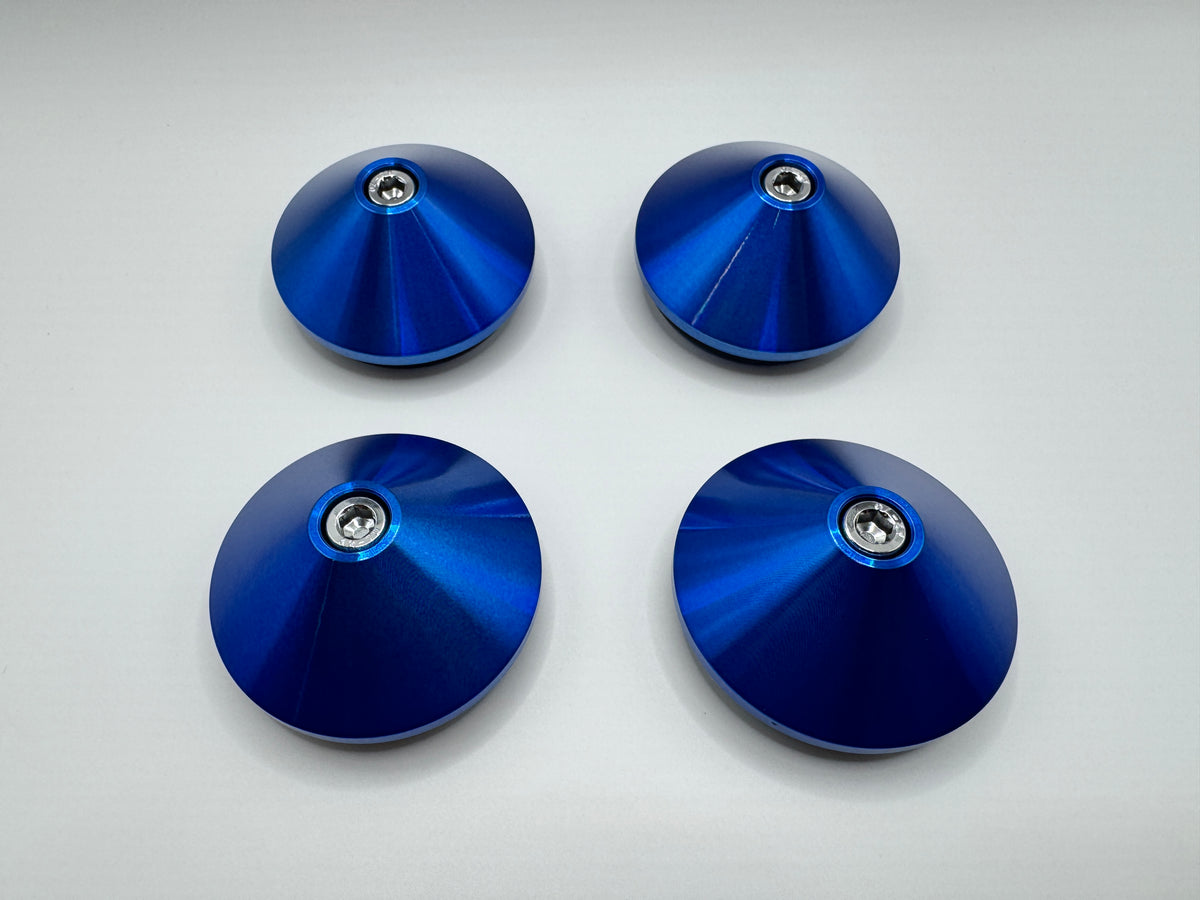 Mugen | MF10 Centre Caps - Blue - 42710-MF3-00S0-BL - Display