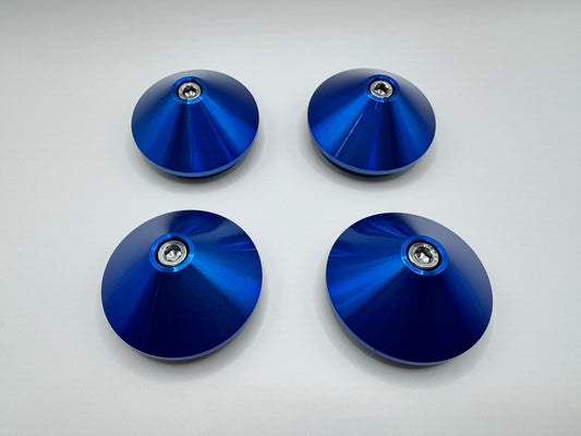 Mugen | MF10 Centre Caps - Blue - 42710-MF3-00S0-BL