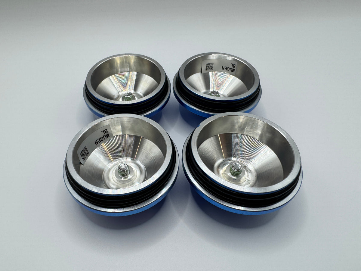 Mugen | MF10 Centre Caps - Blue - 42710-MF3-00S0-BL - Display