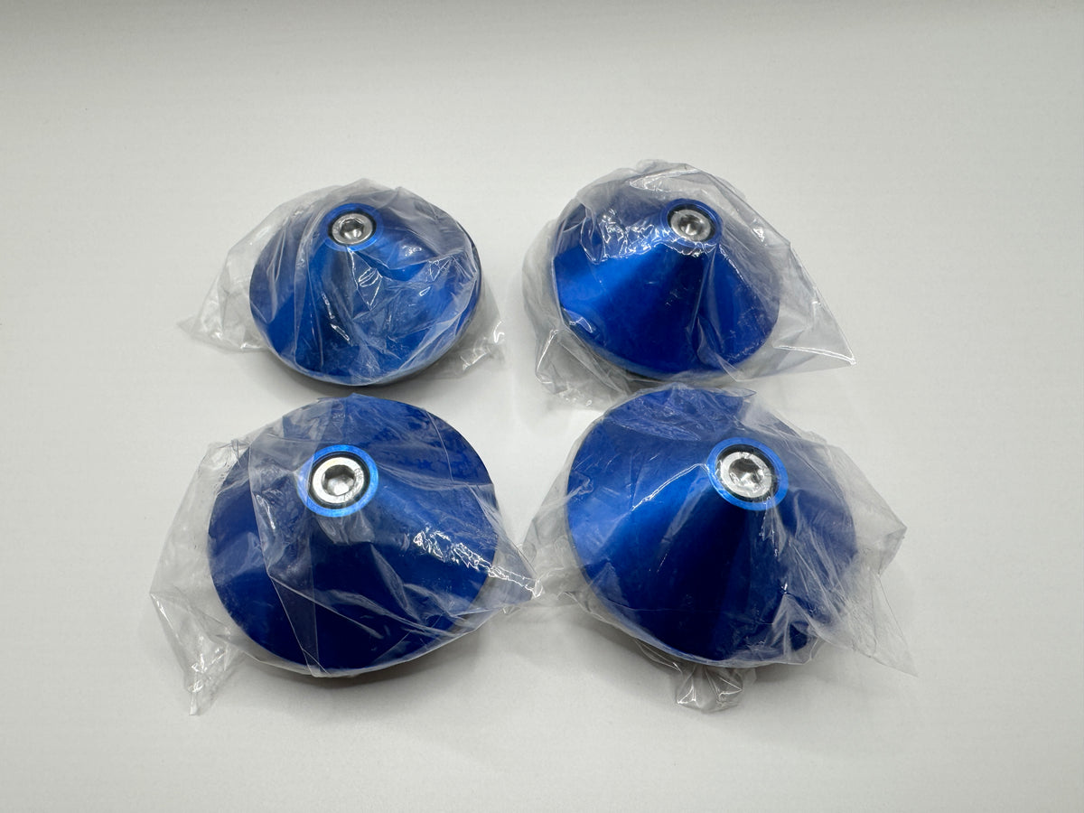 Mugen | MF10 Centre Caps - Blue - 42710-MF3-00S0-BL - Display