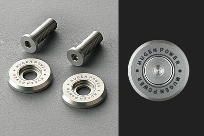 Mugen License Plate Bolt Set - 75700-XG8-K0S0