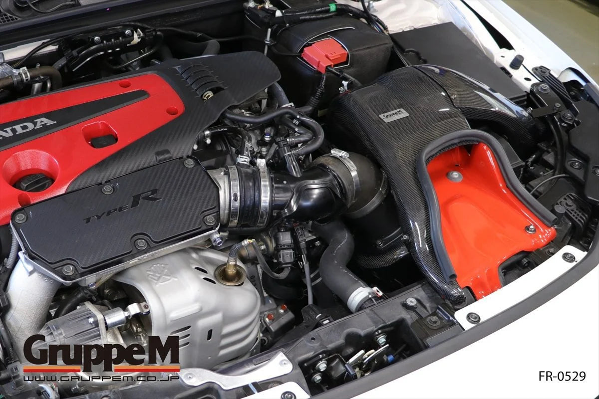 GruppeM Carbon Ram Air System for FL5 Honda Civic Type R - FR-0529
