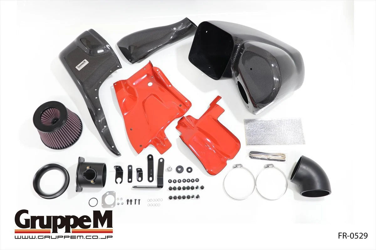 GruppeM Carbon Ram Air System for FL5 Honda Civic Type R - FR-0529